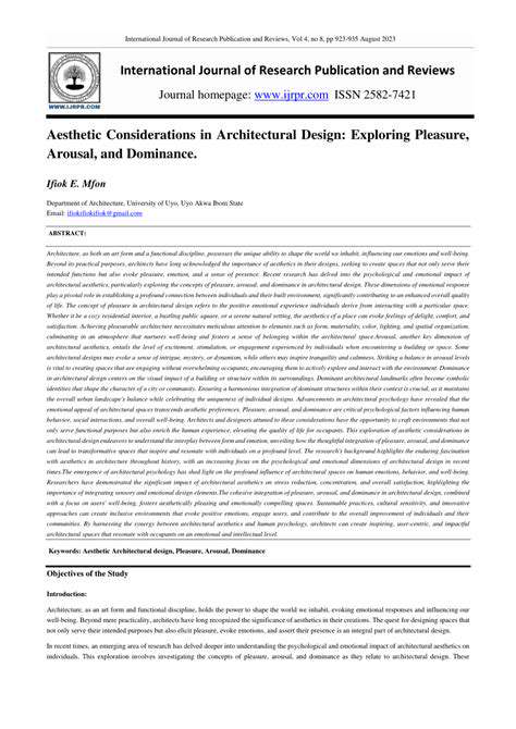 BeyondtheAesthetic:PerformanceConsiderations