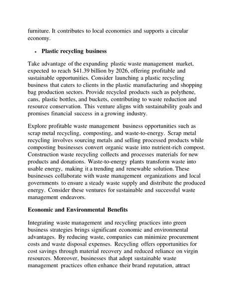 EconomicandEnvironmentalBenefits